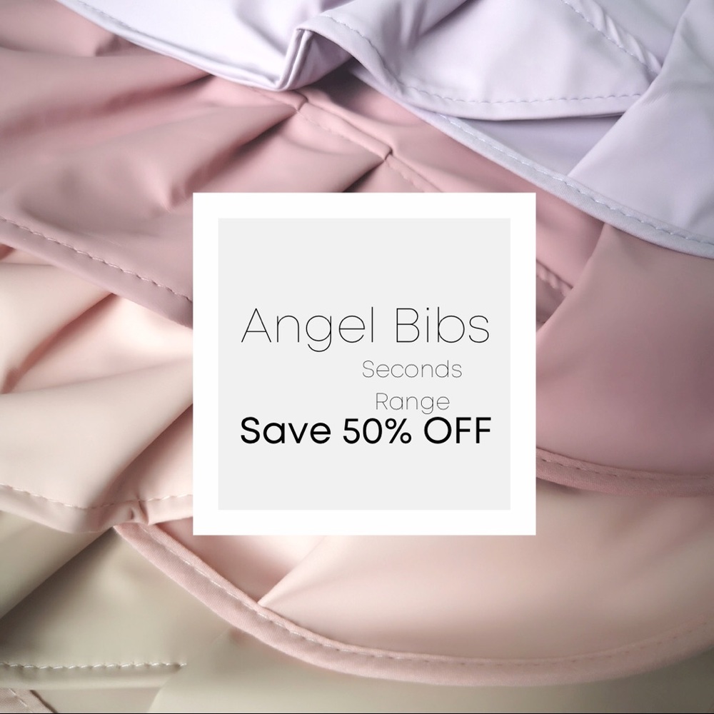 Angel Bib Seconds Range 50% discount